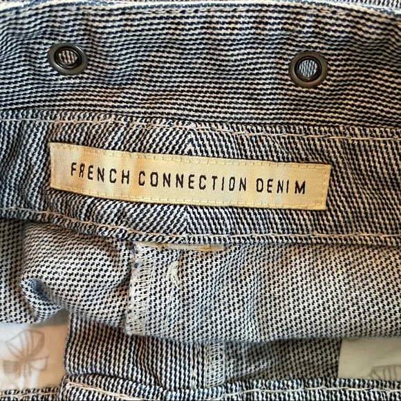 French Connection High Waisted Pleated Cuff Mom Short - Women's Size Medium - Picture 8 of 8